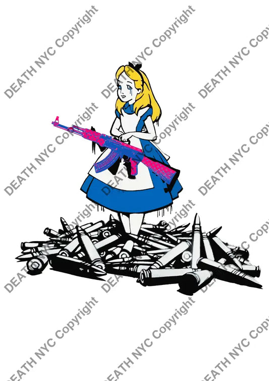Auction ’MF281 alice’ 45x32cm (Edition of 100) Art Print