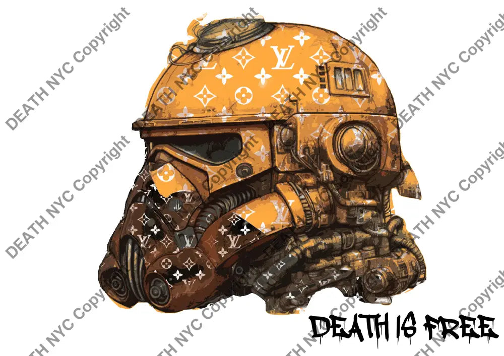 Auction ’MF553 helmet’ art print 45x32cm (Edition of 100) - Art Print