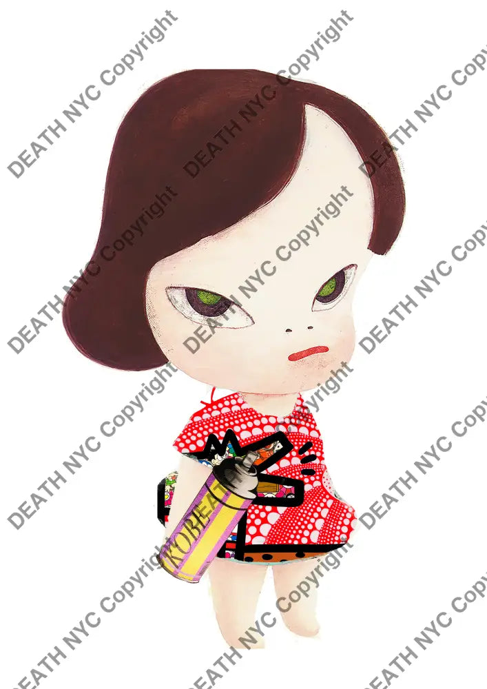 Auction ’MF856 girl’ art print 45x32cm (Edition of 100) Art Print