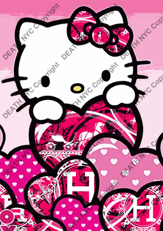 Auction ’MG365 kitty. ’ art print 45x32cm (Edition of 100) - Art Print