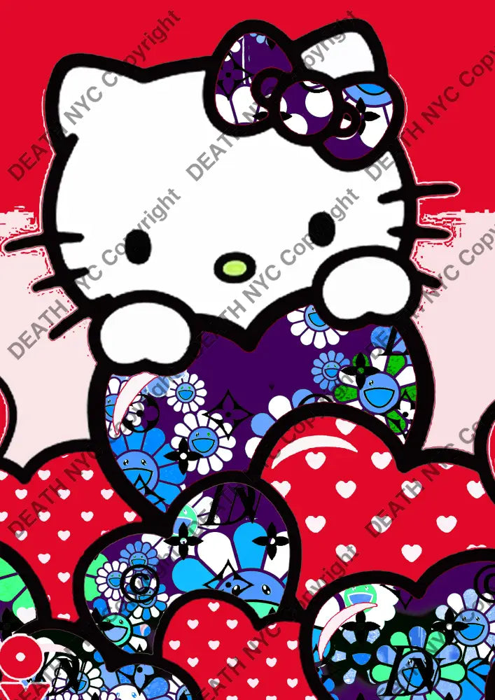 Auction ’MG370 kitty ’ art print 45x32cm (Edition of 100) Art Print