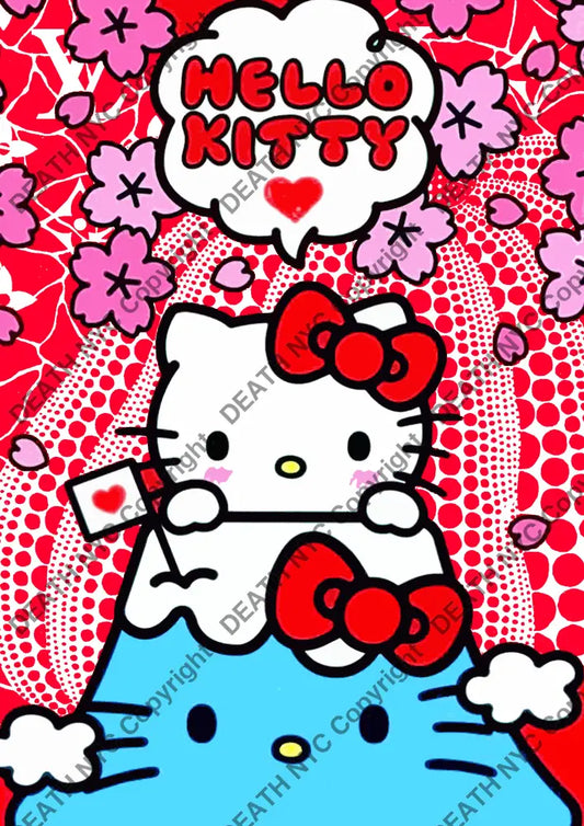 Auction ’MG375 kitty’ art print 45x32cm (Edition of 100) * Art Print