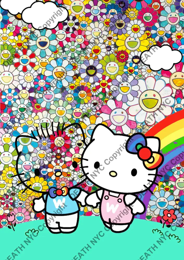 Auction ’MG381 kitty’ art print 45x32cm (Edition of 100) Art Print