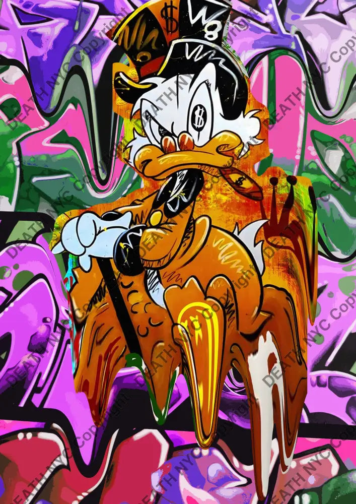 Auction ’MG412 duck’ 45x32cm (Edition of 100) Art Print