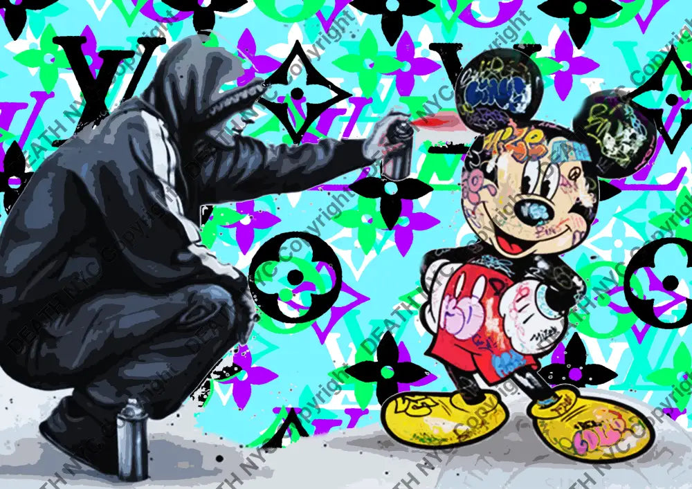 Auction ’MG997 mouse’ art print 45x32cm (Edition of 100) Art Print