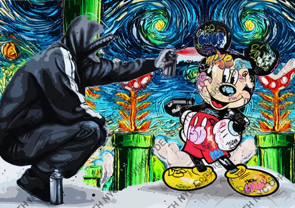 Auction ’MG998 mouse’ art print 45x32cm (Edition of 100) Art Print