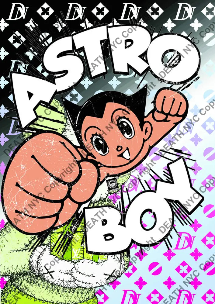 Auction ’MH112 astro ’ art print 45x32cm (Edition of 100) - Art Print