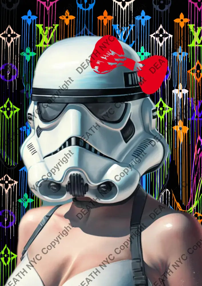 Auction ’MH1203 troop ’ art print 45x32cm (Edition of 100) - Art Print