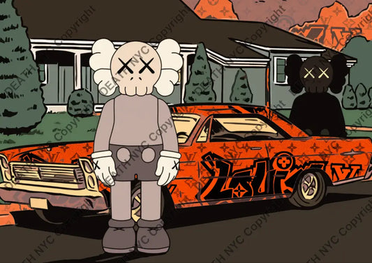 Auction ’MH1427 x ’ art print 45x32cm (Edition of 100) Art Print