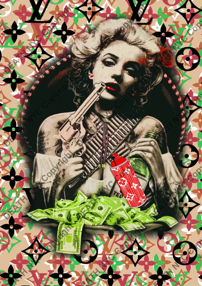 Auction ’MH548 monr’ art print 45x32cm (Edition of 100) - Art Print