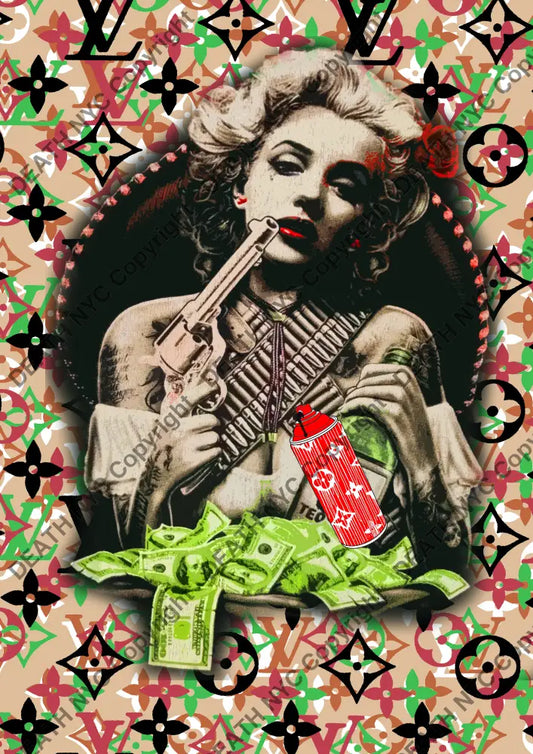Auction ’MH548 monr’ art print 45x32cm (Edition of 100) - Art Print