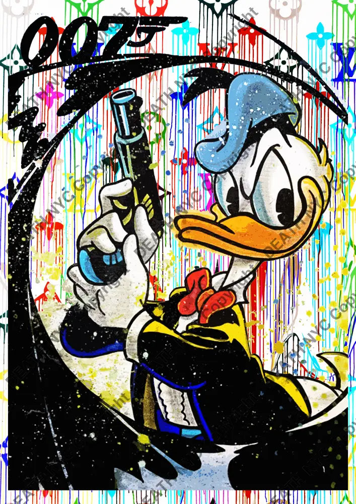 Auction ’MH820 duck’ 45x32cm (Edition of 100) Art Print
