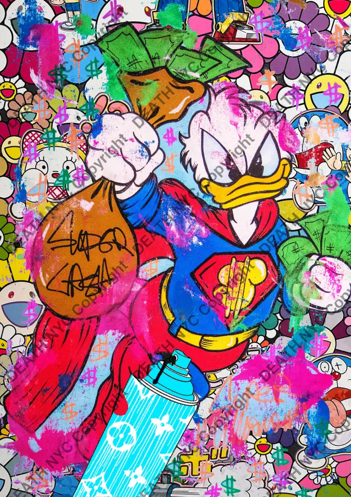 Auction ’Mi236 duck’ 45x32cm (Edition of 100) Art Print