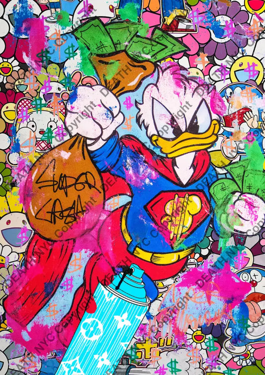 Auction ’Mi236 duck’ 45x32cm (Edition of 100) Art Print