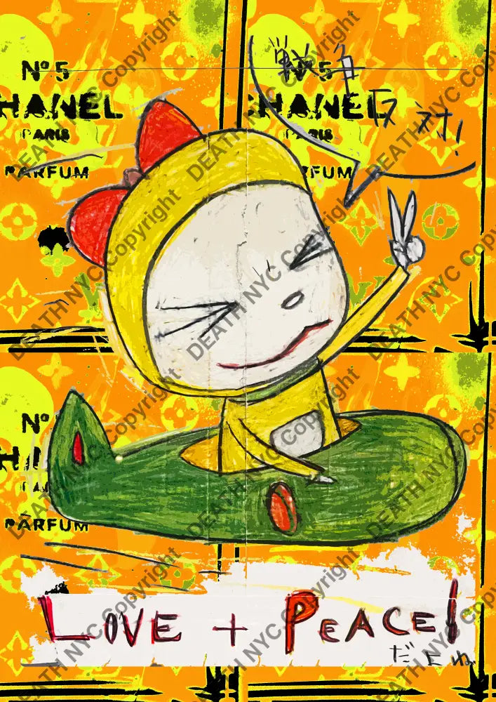 Auction ’Mi293 girl’ art print 45x32cm (Edition of 100) Art Print