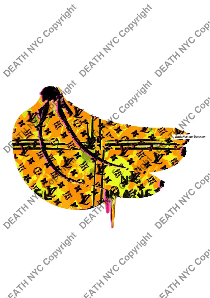 Auction ’Mi526 banana’ 45x32cm (Edition of 100) Art Print