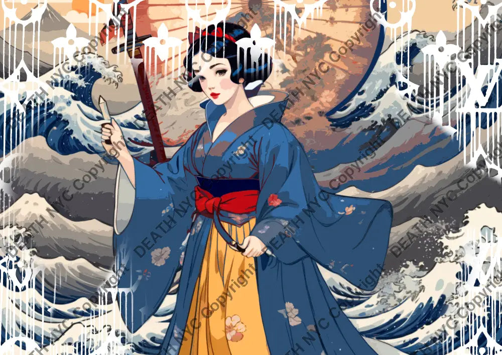Auction ’Mi822 snow’ 45x32cm (Edition of 100) Art Print