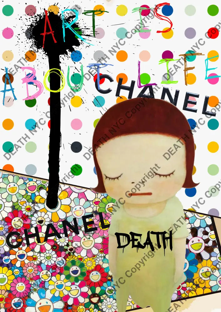 Auction ’mix life dot N’ art print 45x32cm (Edition of 100) - Art Print