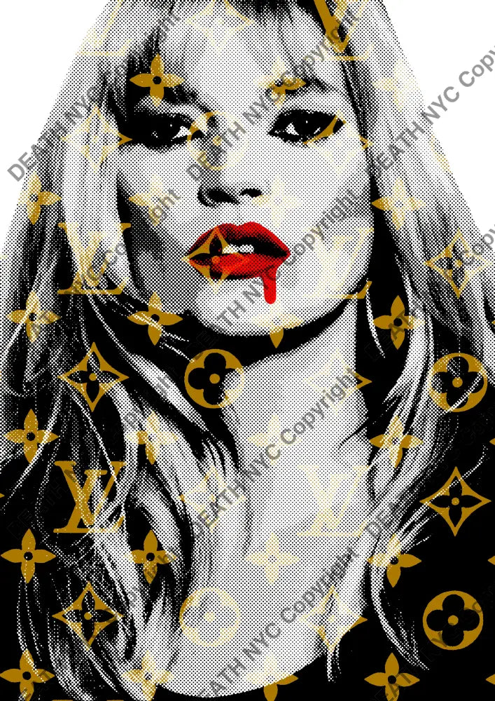 Auction ’MJ277 kate ’ art print 45x32cm (Edition of 100) - Art Print