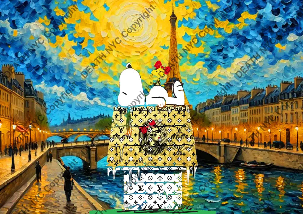 Auction ’MJ34 silly ’ art print 45x32cm (Edition of 100) - Art Print