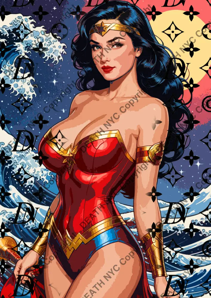 Auction ’MJ491 wonder ’ art print 45x32cm (Edition of 100) - Art Print
