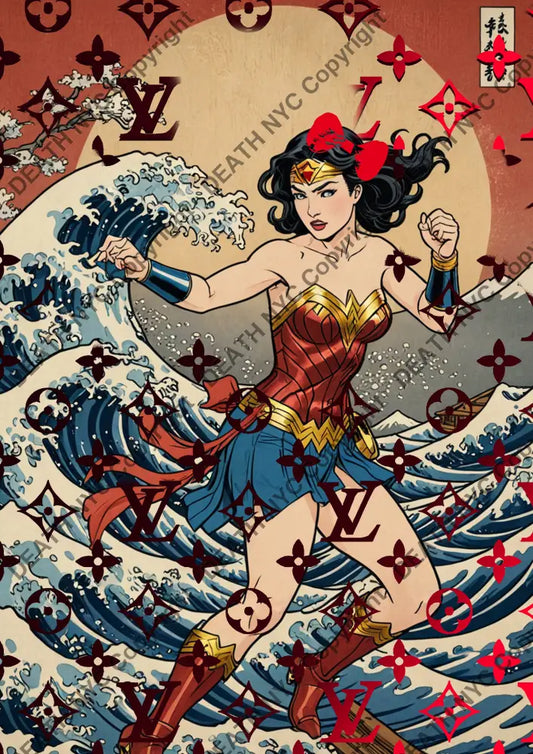 Auction ’MJ50 wonder’ art print 45x32cm (Edition of 100) - Art Print