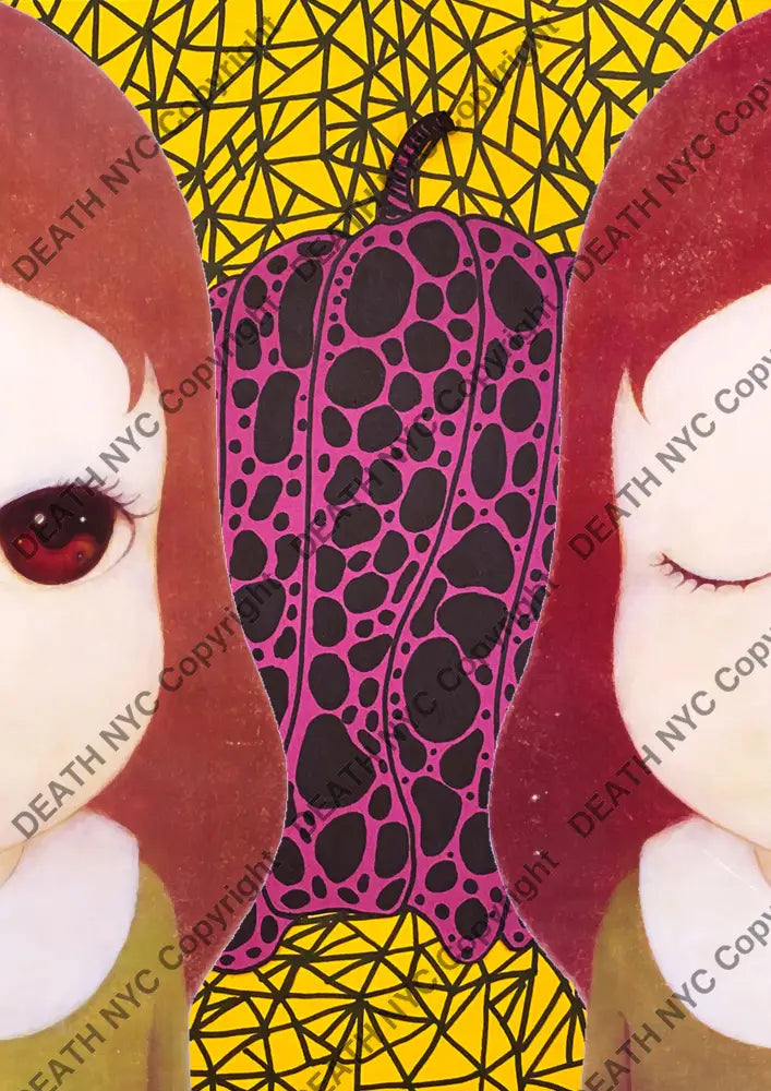 Auction ’MJ54 girl’ art print 45x32cm (Edition of 100) - Art Print