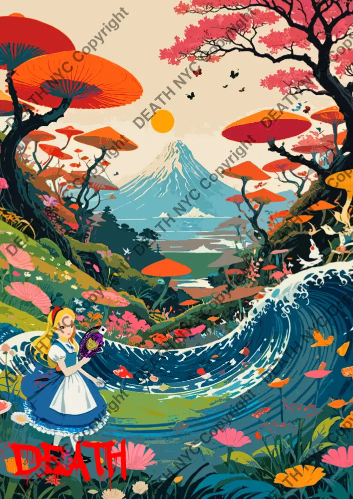 Auction ’MJ622 alice’ 45x32cm (Edition of 100) Art Print