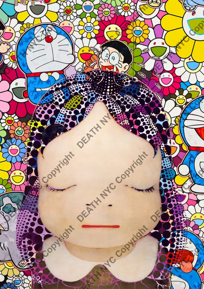 Auction ’MJ753 girl’ art print 45x32cm (Edition of 100) Art Print