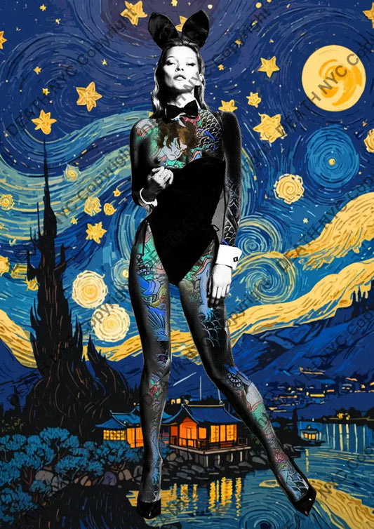 Auction ’MJ93 kate’ art print 45x32cm (Edition of 100) - Art Print