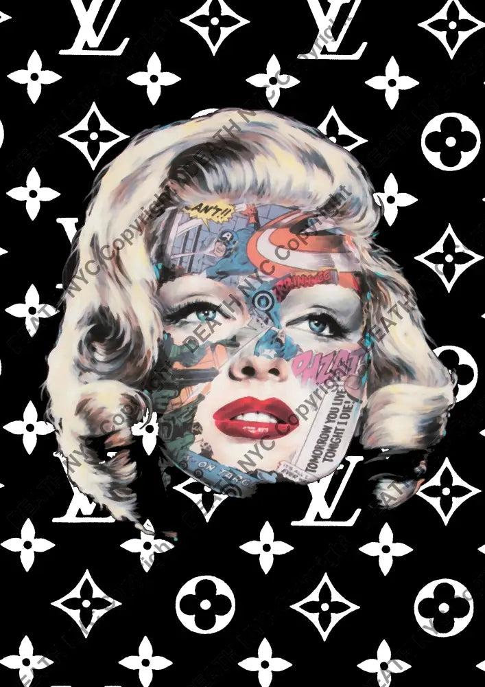 Auction ’MK161 monr’ art print 45x32cm (Edition of 100) Art Print