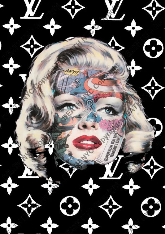Auction ’MK161 monr’ art print 45x32cm (Edition of 100) Art Print