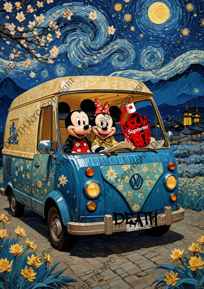 Auction ’ML437 mouse’ 45x32cm (Edition of 100) Art Print