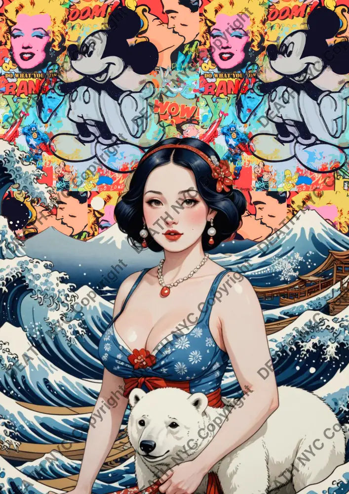 Auction ’MM1112 snow’ 45x32cm (Edition of 100) Art Print