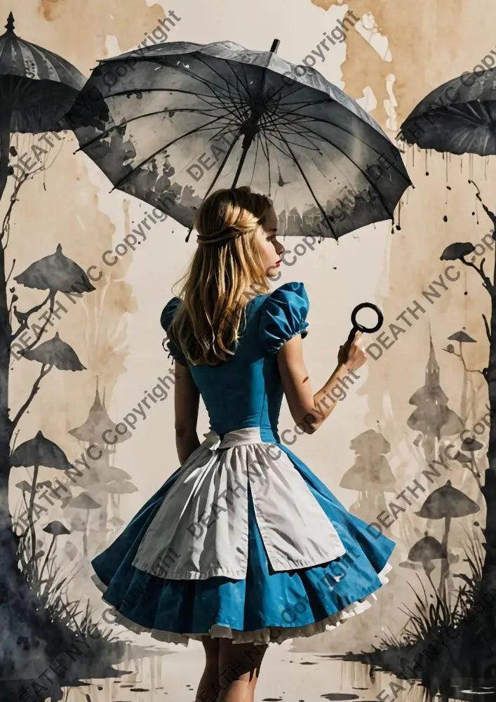 Auction ’MM122 alice’ art print 45x32cm (Edition of 100) Art Print