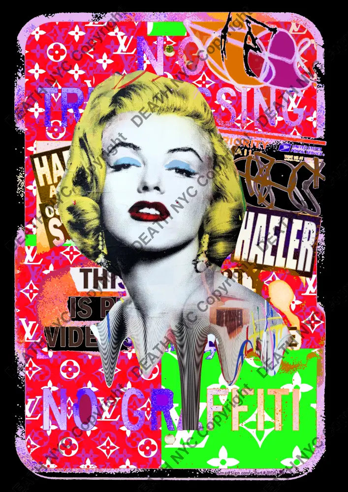 Auction ’MM5 monr’ 45x32cm (Edition of 100) Art Print