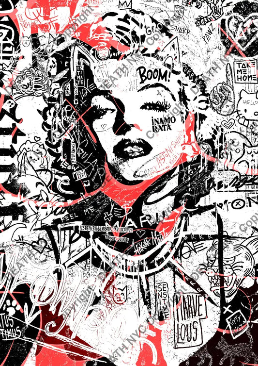 Auction ’MO248 monr’ art print 45x32cm (Edition of 100) Art Print