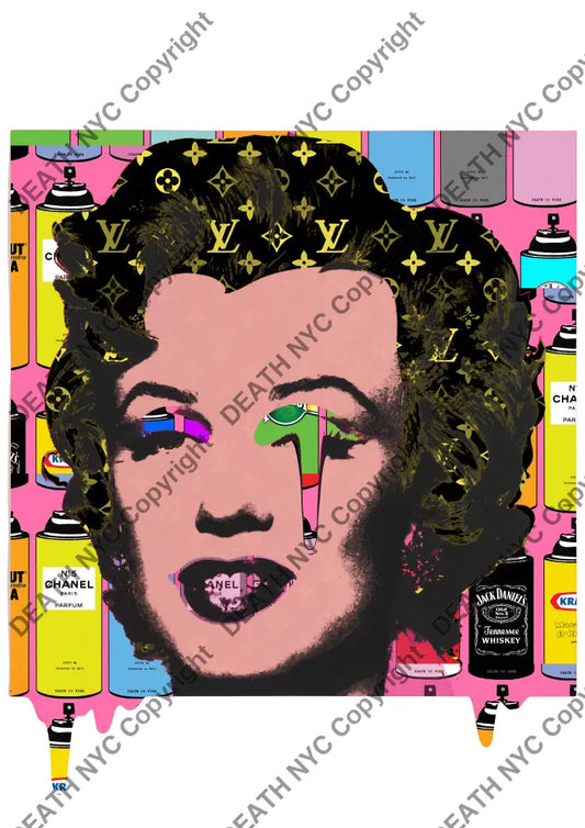 Auction ’monr 7 ’ art print 45x32cm (Edition of 100) Art Print