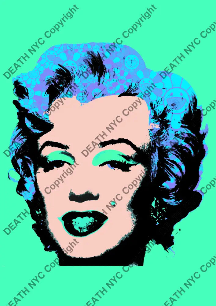 Auction ’monr face 2’’ art print 45x32cm (Edition of 100) Art Print