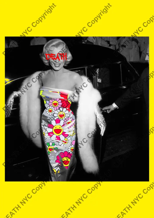 Auction ’monr flwr 2’’ 45x32cm (Edition of 100) Art Print