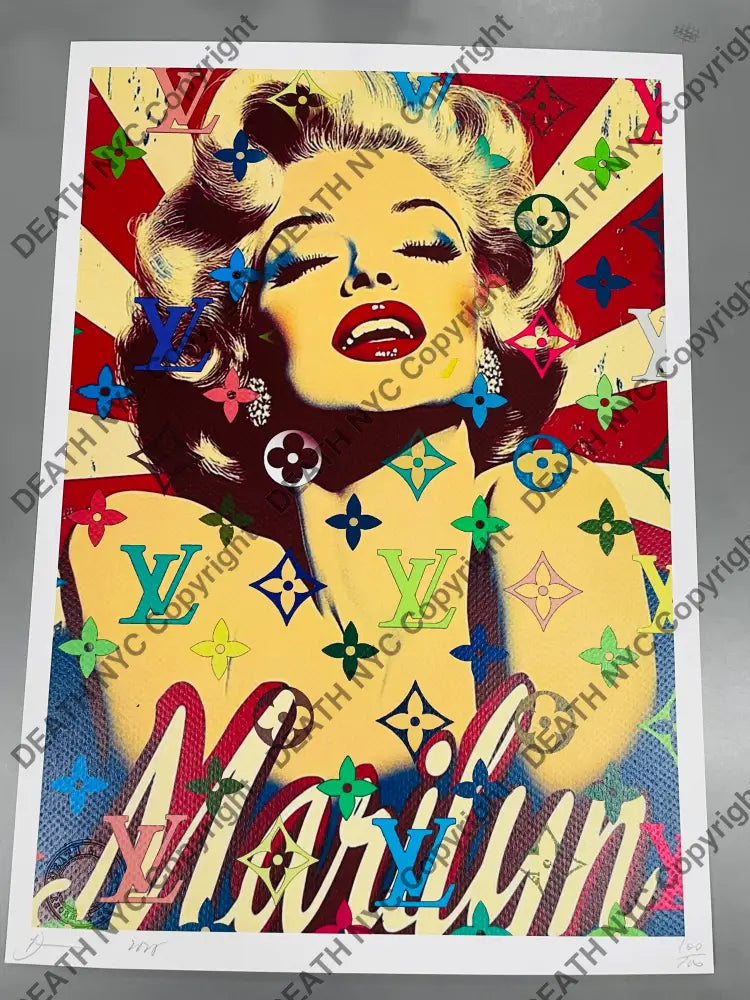 Auction ’Monr mari’ 45x32cm (Edition of 100) Art Print