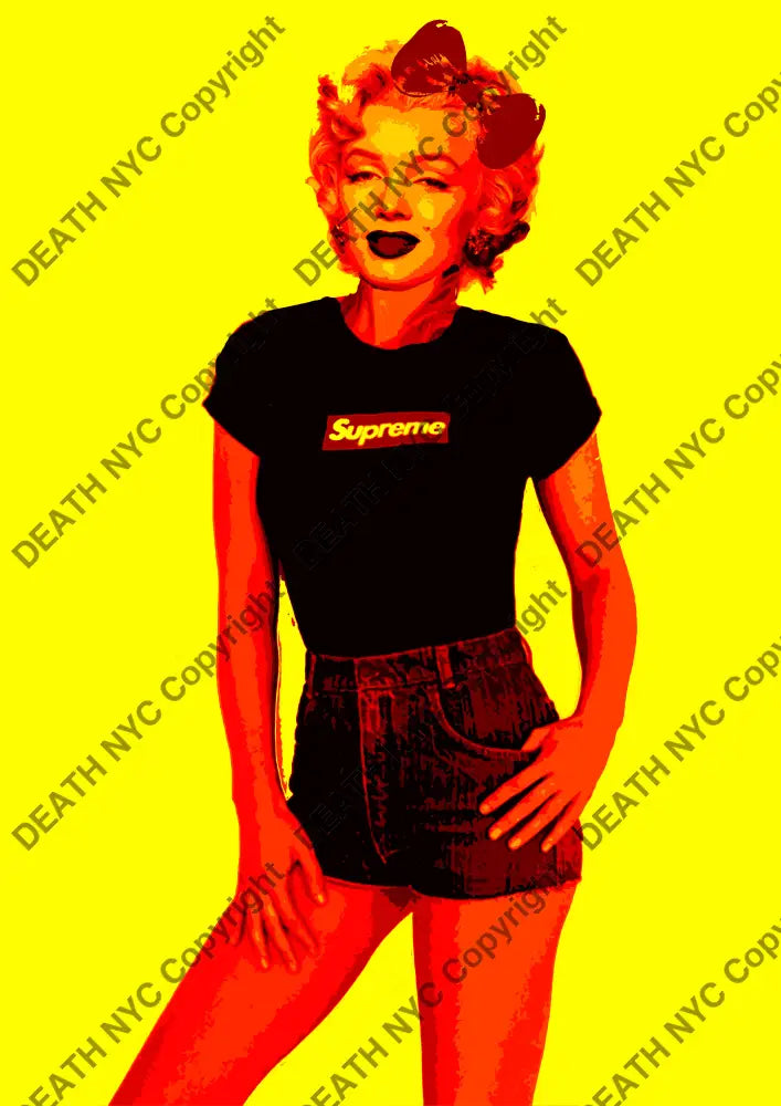 Auction ’monr supreme 3. ’ art print 45x32cm (Edition of 100) - Art Print