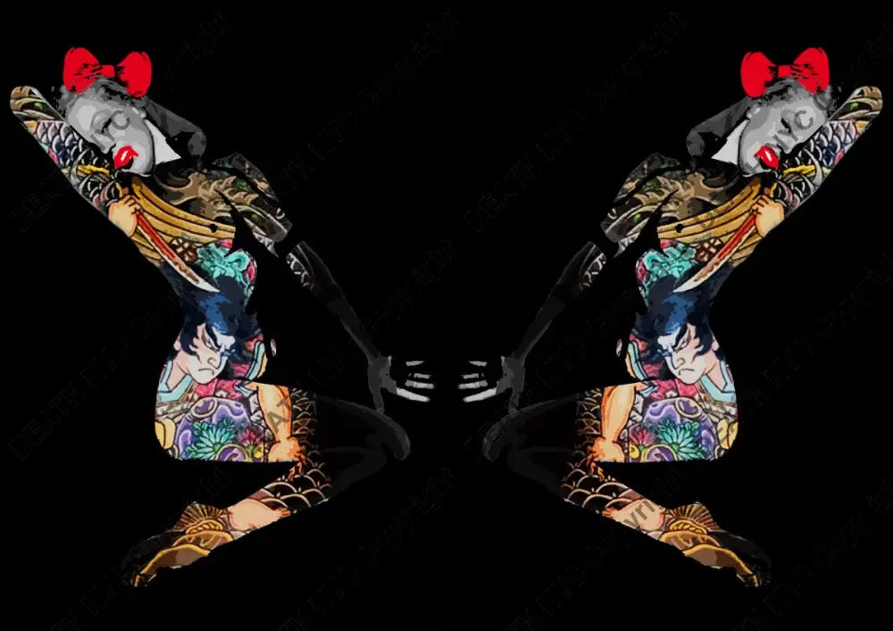Auction ’monr tattoo butterfly ’ art print 45x32cm (Edition of 100) - Art Print