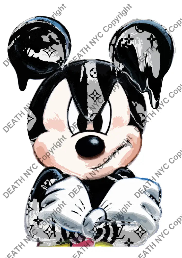 Auction ’mouse angry’ 45x32cm (Edition of 100) Art Print