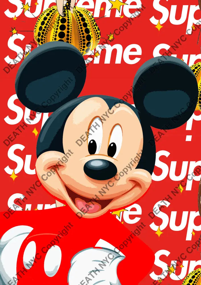 Auction ’mouse USD 7’’ art print 45x32cm (Edition of 100) Art Print