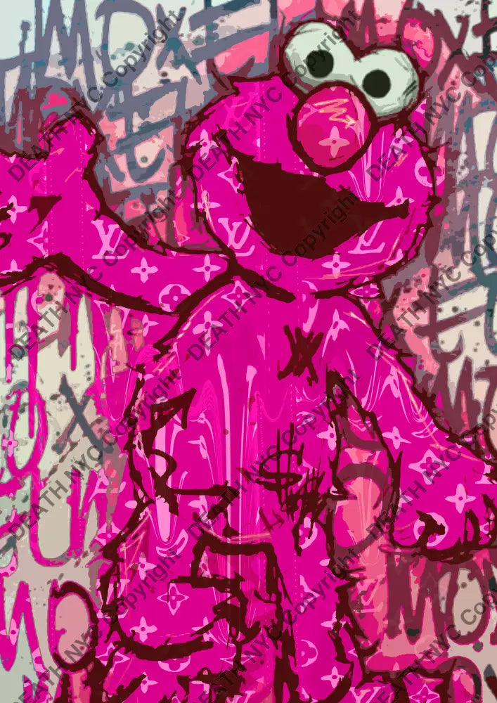 Auction ’MR83 elm ’ art print 45x32cm (Edition of 100) Art Print