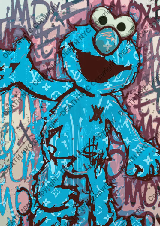 Auction ’MR84 cookie ’ art print 45x32cm (Edition of 100) Art Print