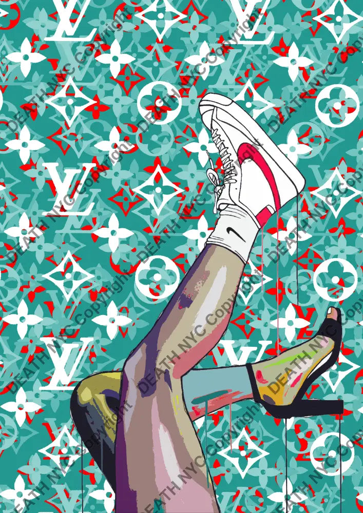 Auction ’MT137 sneak ’ art print 45x32cm (Edition of 100) Art Print