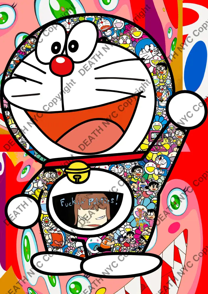 Auction ’mura face dmon’ art print 45x32cm (Edition of 100) - Art Print