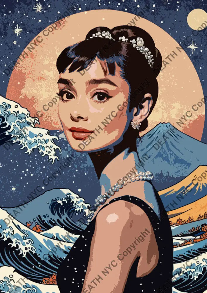 Auction ’MW207 audrey ’ art print 45x32cm (Edition of 100) - Art Print